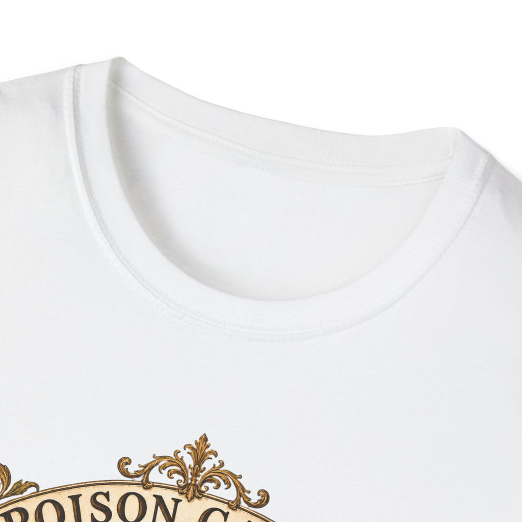 An Apple a Day — Poison Garden Research Department White T-Shirt | Vespera Morrigan