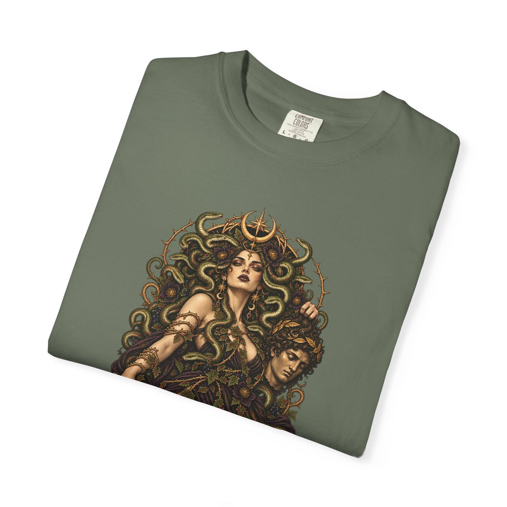 Girls Will Be Girls — Medusa Gothic Botanical T-Shirt | Vespera Morrigan