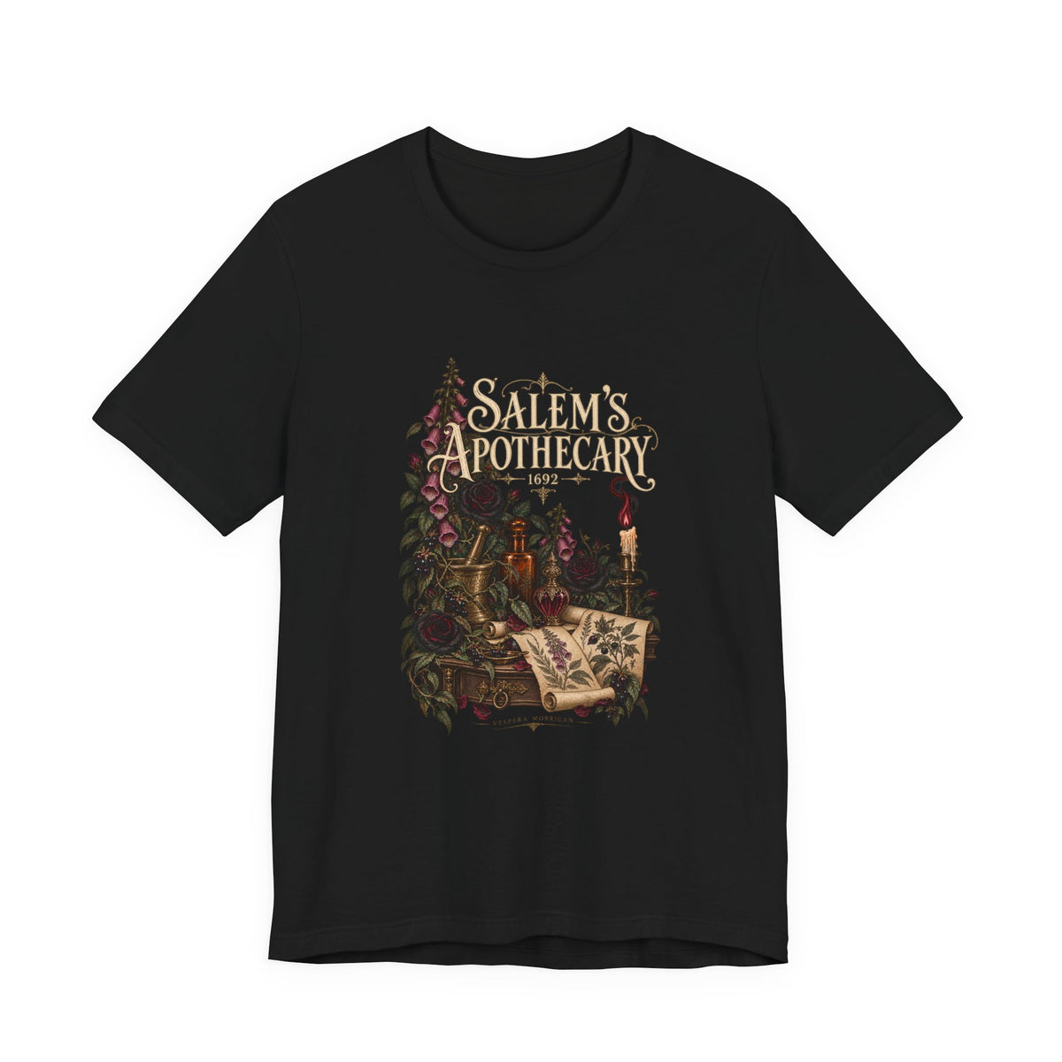 Salem's Apothecary 1692 | Poison Garden Tee | Vespera Morrigan