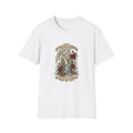 Life, Priced by the Drop — Poison Garden Research Department White T-Shirt | Vespera Morrigan