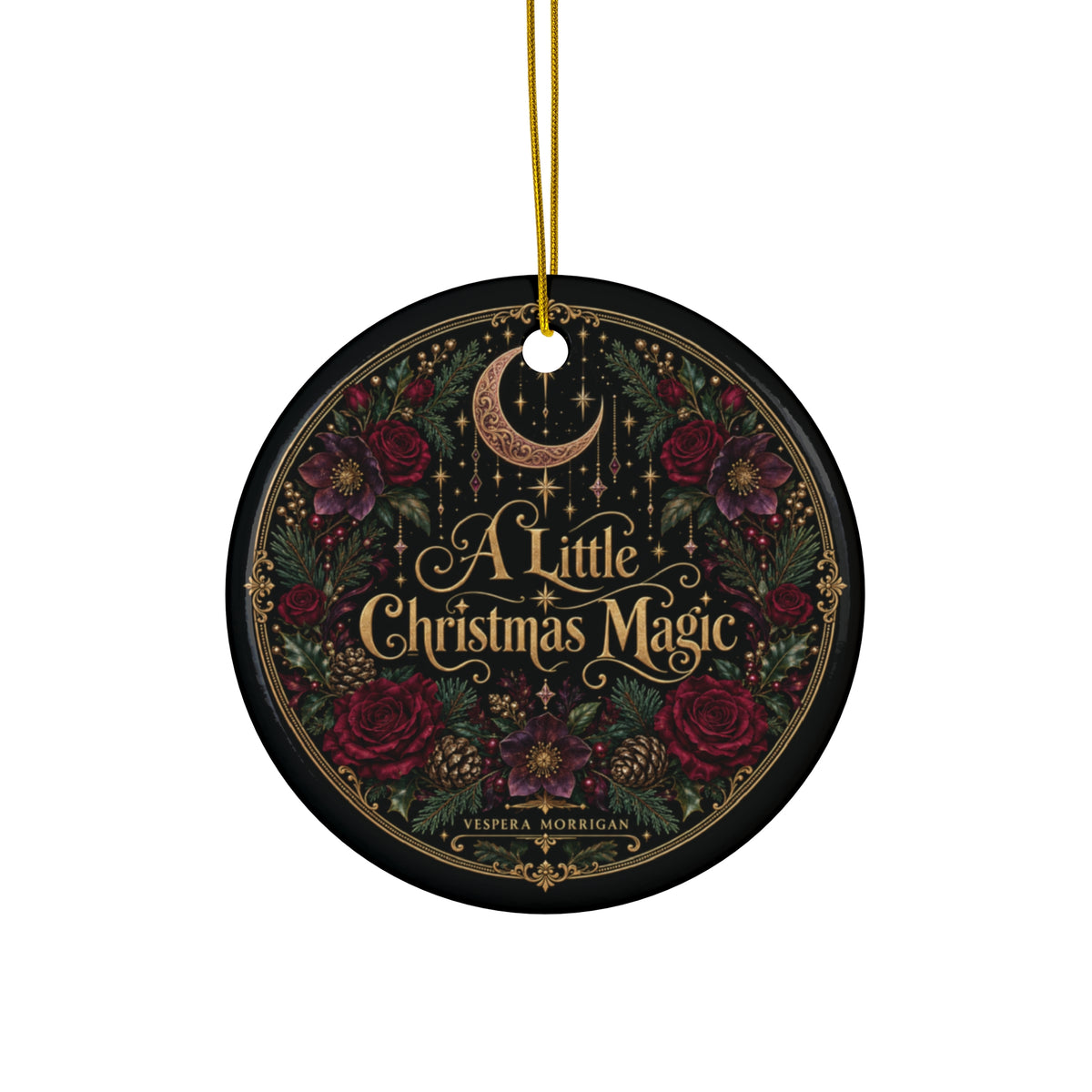Gothic Christmas Ornament — A Little Christmas Magic | Vespera Morrigan
