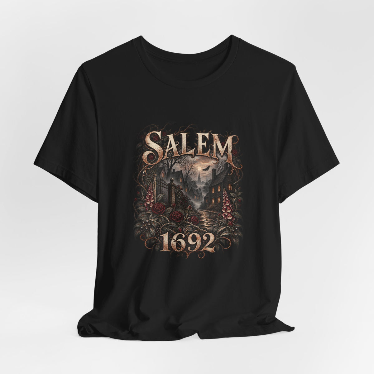 Salem 1692 | Midnight Village Tee | Vespera Morrigan