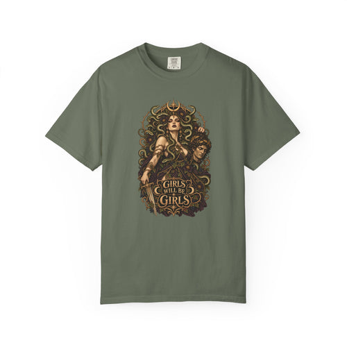 Girls Will Be Girls — Medusa Gothic Botanical T-Shirt | Vespera Morrigan