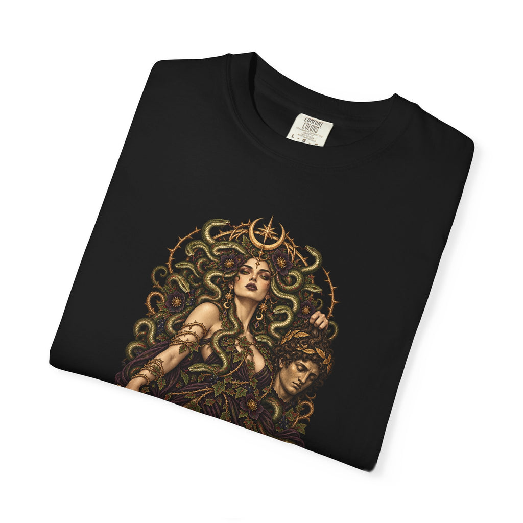 Girls Will Be Girls — Medusa Gothic Botanical T-Shirt | Vespera Morrigan