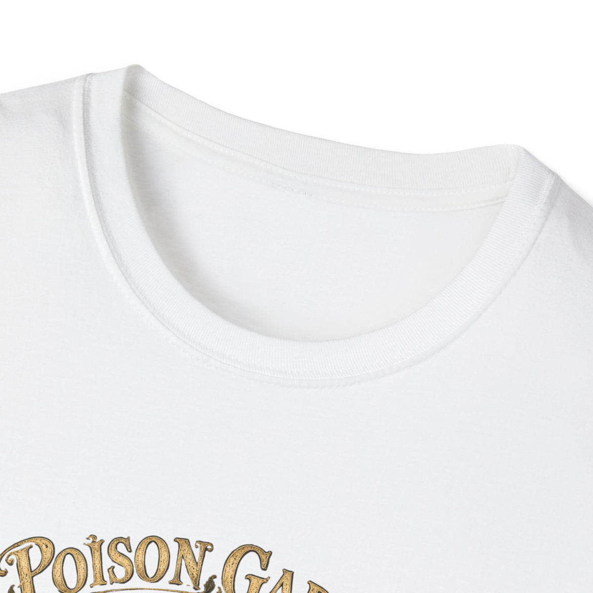 They Promised Relief — Poison Garden Research Department White T-Shirt | Vespera Morrigan