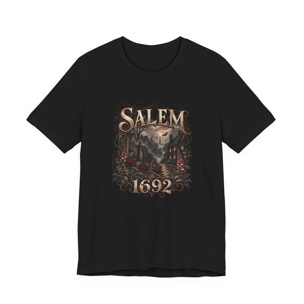 Salem 1692 | Midnight Village Tee | Vespera Morrigan
